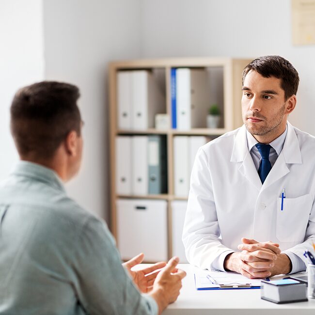 infertilité masculine 3 homme chez le medecin